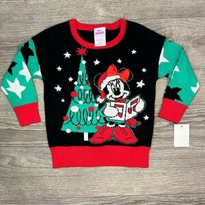 Disney Minnie Mouse Christmas sweater size 12M